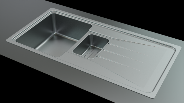 Sink Model 3D .c4d .max .obj .3ds .fbx .stl .blend 