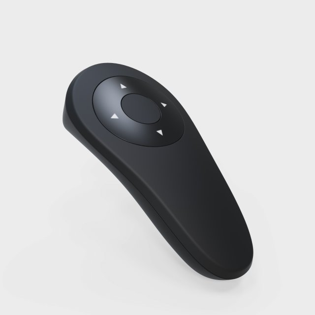 Tv Remote Modello 3D .c4d .max .obj .3ds .fbx .stl .blend