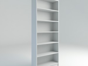 ikea billy bookcase Modelo 3D