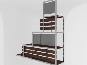 set of furniture nova 3D Model