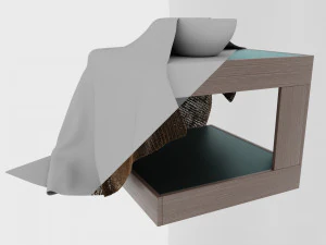 журнальный столик фиеста 3D Модель