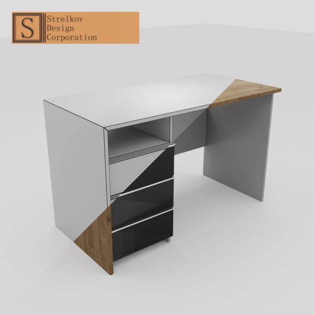 table Model 3D .c4d .max .obj .3ds .fbx .stl .blend 