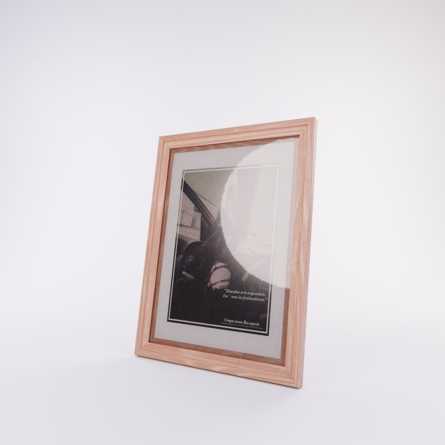 photo frame Modelo 3D .c4d .max .obj .3ds .fbx .stl .blend 