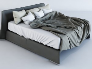 bed fulham by molteni 3D Model
