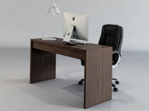 work desk and chair 3D Model