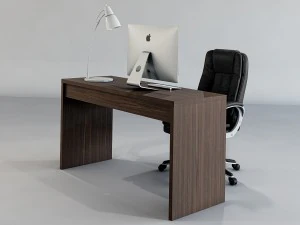 work desk and chair 3D Model