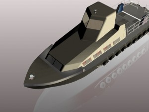 ruby boat 3D 模型