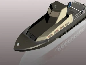 ruby boat 3D Model