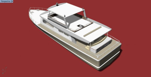 crystall yacht Modelo 3D .c4d .max .obj .3ds .fbx .stl .blend 