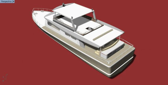 crystall yacht 3D Model .c4d .max .obj .3ds .fbx .stl .blend 