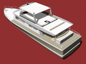crystall yacht 3D Model