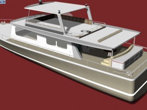 crystall yacht Modelo 3D