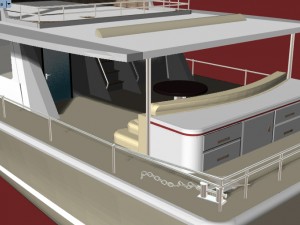crystall yacht Modelo 3D