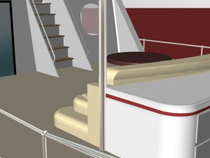 crystall yacht Modelo 3D