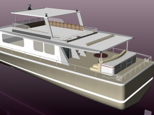 crystall yacht Modelo 3D