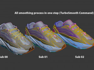 adidas yeezy boost 700 v2 static cgi 3D Modell in Sportzubehor 3DExport