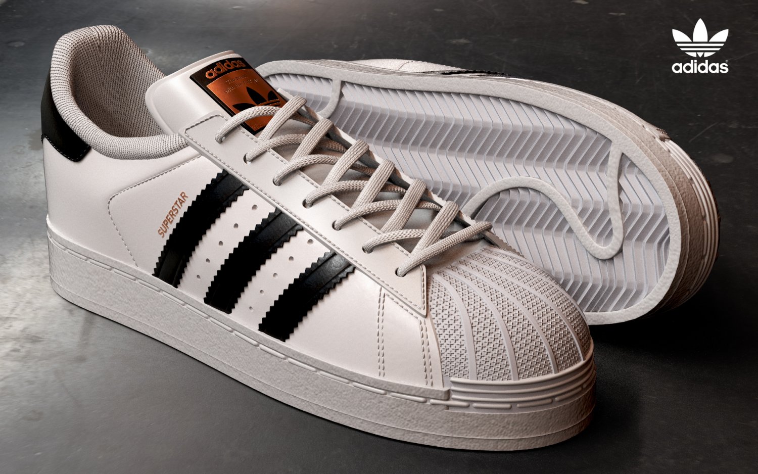 adidas superstar scripted