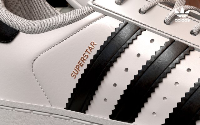 adidas superstar cgi 3D Model in Sports Equipment 3DExport