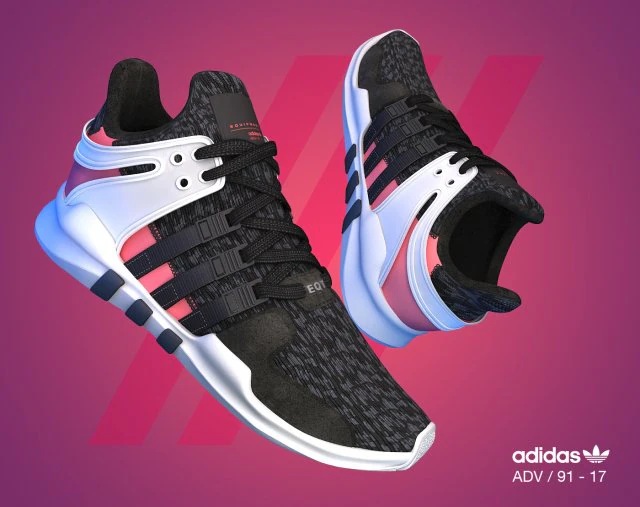 adidas eqt - cgi 3d print 3D Model .c4d .max .obj .3ds .fbx .stl .blend