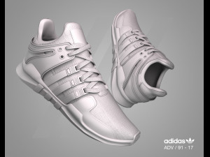 adidas eqt - cgi 3d print Modelo 3D