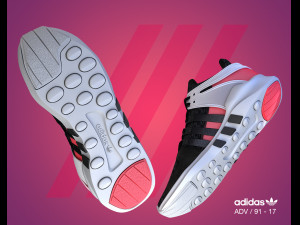 adidas eqt - cgi 3d print Modelo 3D
