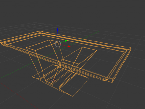 marble table updated Modello 3D