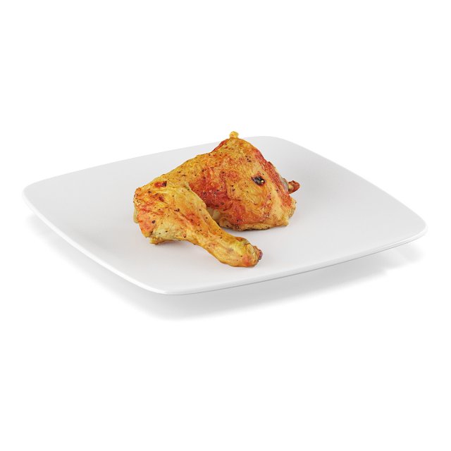 chiken plate 3Dモデル .c4d .max .obj .3ds .fbx .stl .blend 