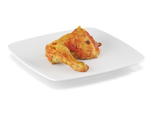 chiken plate 3D 모델