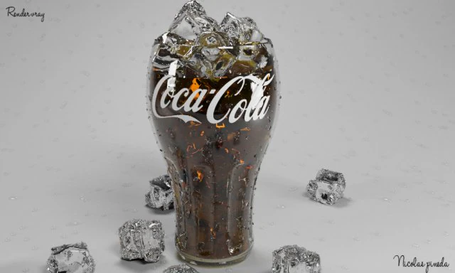 coca cola realisty 3D Model .c4d .max .obj .3ds .fbx .stl .blend 