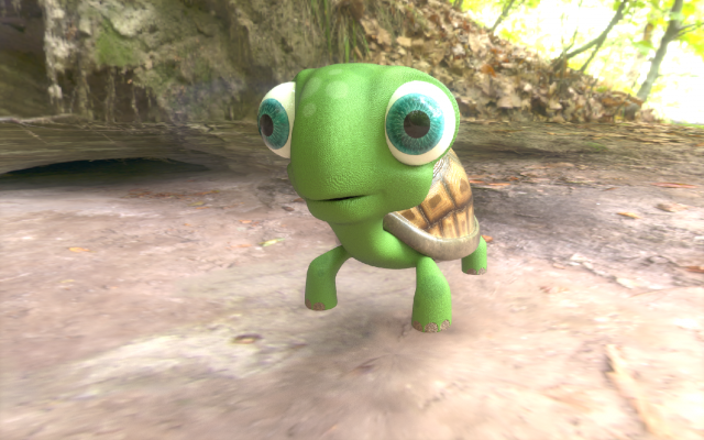 tortuga happy 3D Model .c4d .max .obj .3ds .fbx .stl .blend 