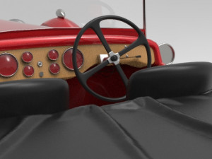 old car - hrg sport 1984 classic Model 3D