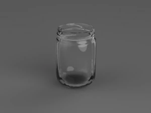 フラスコ 3Dモデル