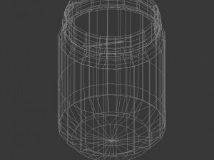 flask 3D Model