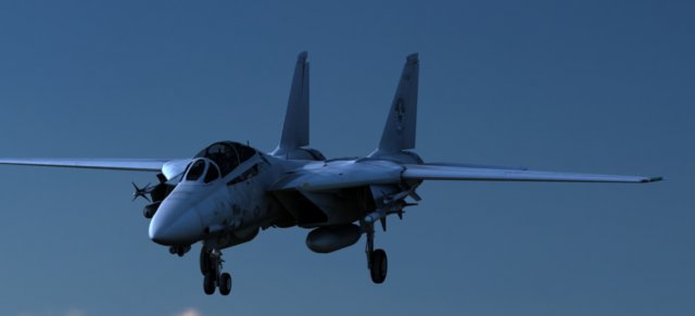 grumman f-14 tomcat 3D 모델 .c4d .max .obj .3ds .fbx .stl .blend 