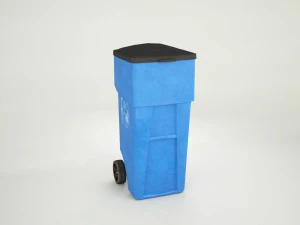 poubelle - benne &agrave; ordures Modèle 3D