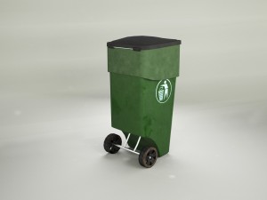 trashcan - dumpster Modelo 3D