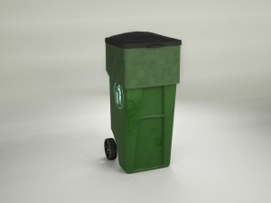 trashcan - dumpster Modelo 3D