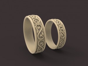 engagement rings Modèle 3D