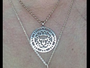 lion pendant Modèle 3D