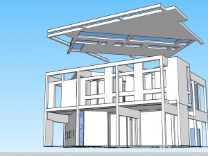 house iii peter eisenman Modello 3D