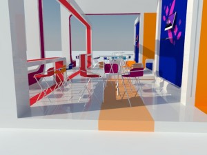 stand- exhibition booth 12x9m Modèle 3D