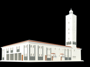 mosque exterior 3D Model