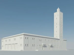 mosque exterior 3D Model