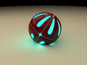glowing ball 3D 모델