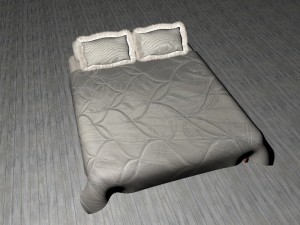 bed 3D 模型