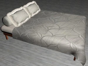 bed 3D Model
