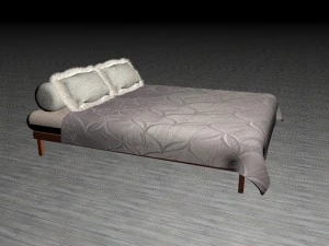 bed 3D Model