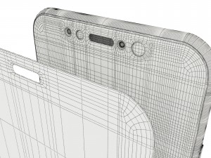 apple iphone x Modèle 3D