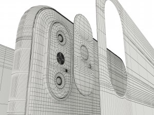 apple iphone x Modèle 3D