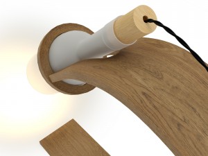 table lamp 3 3D Model